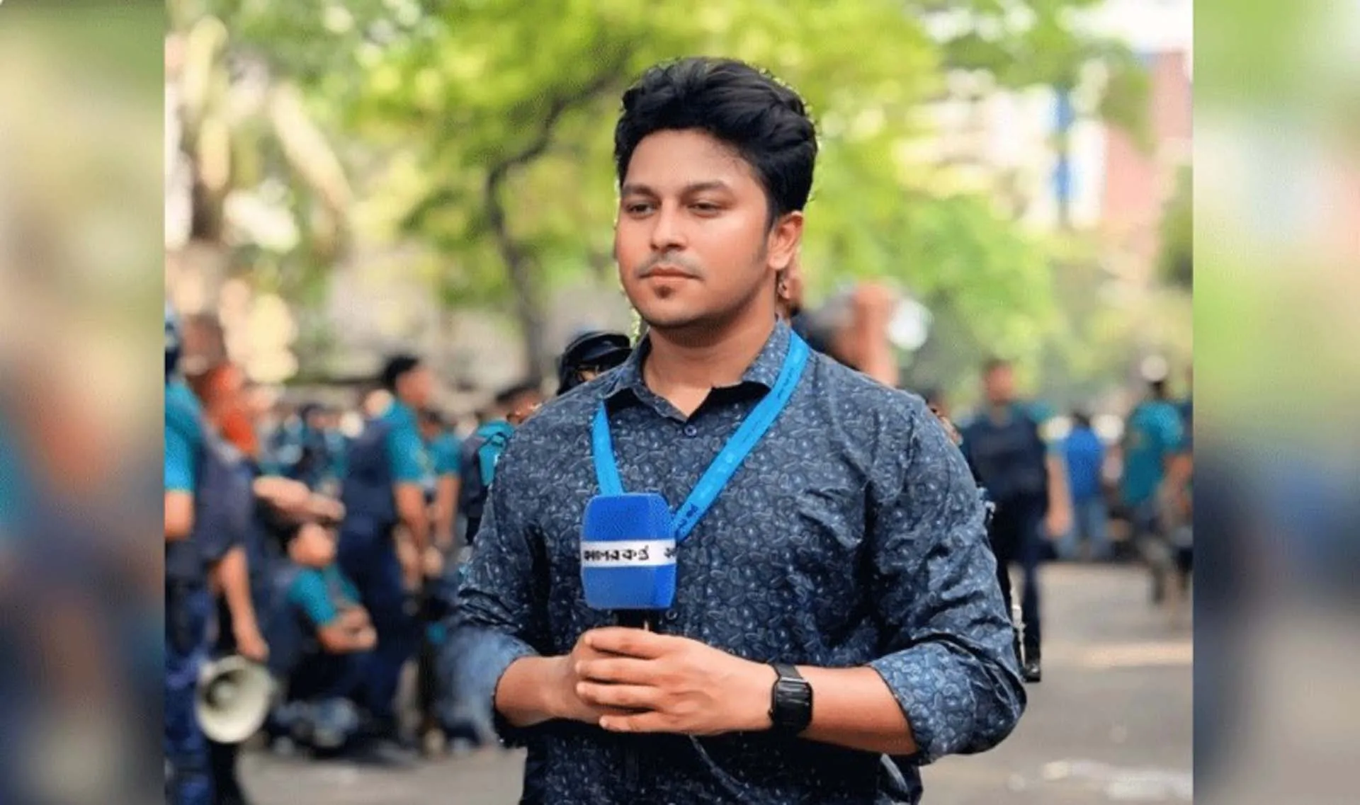 সাংবাদিকের লাইভ চলা ফোন নিয়ে দৌড় দিল ছিনতাইকারী